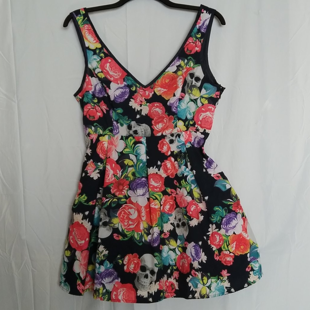 Iron Fist skull dress